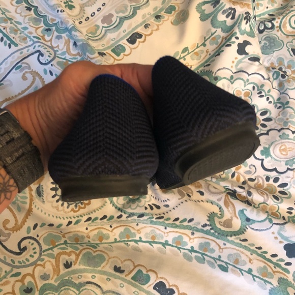 Rothy’s Midnight Metallic Herringbone flats - Picture 4 of 8